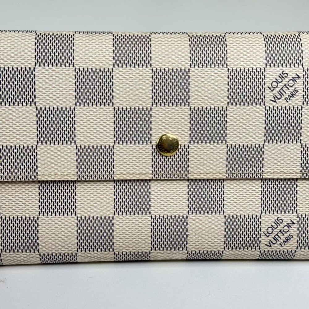 Louis Vuitton Sarah Wallet Damier Azur - Picture 6 of 9
